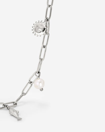 Seaside Treasures Necklace Silber