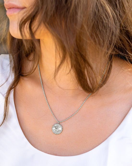 Zodiac Sign Necklace Silber