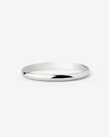 Fine Line Ring Silber