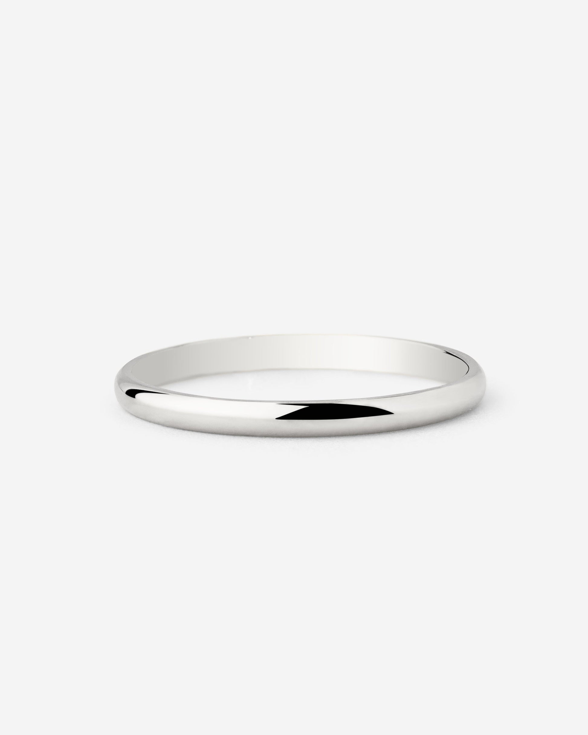 Fine Line Ring Silber