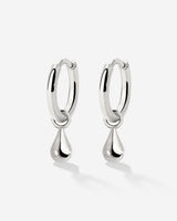 Drop it Hoop Set Small Silber