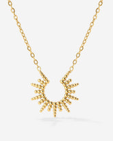 Sunshine Sister Necklace Gold