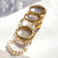 Summertime Pearl Ring Silber