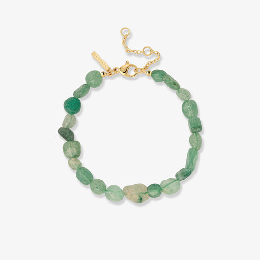 Sea Glass Bracelet Gold
