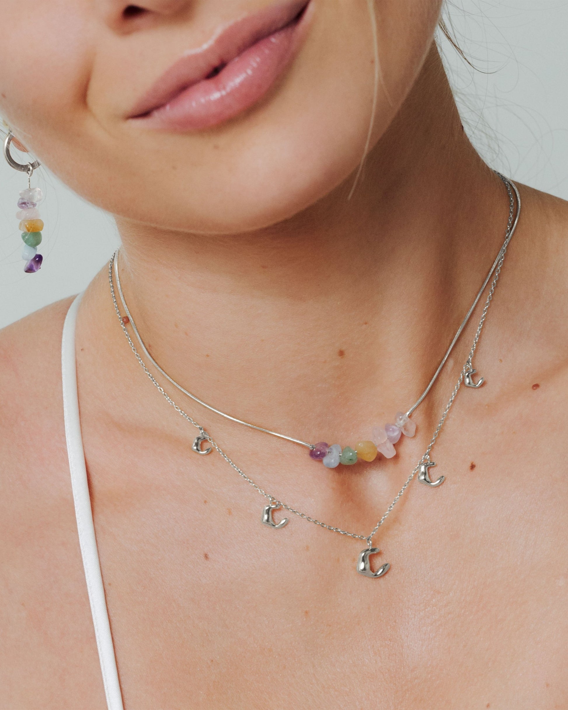 Vivid Visavie Choker Silber