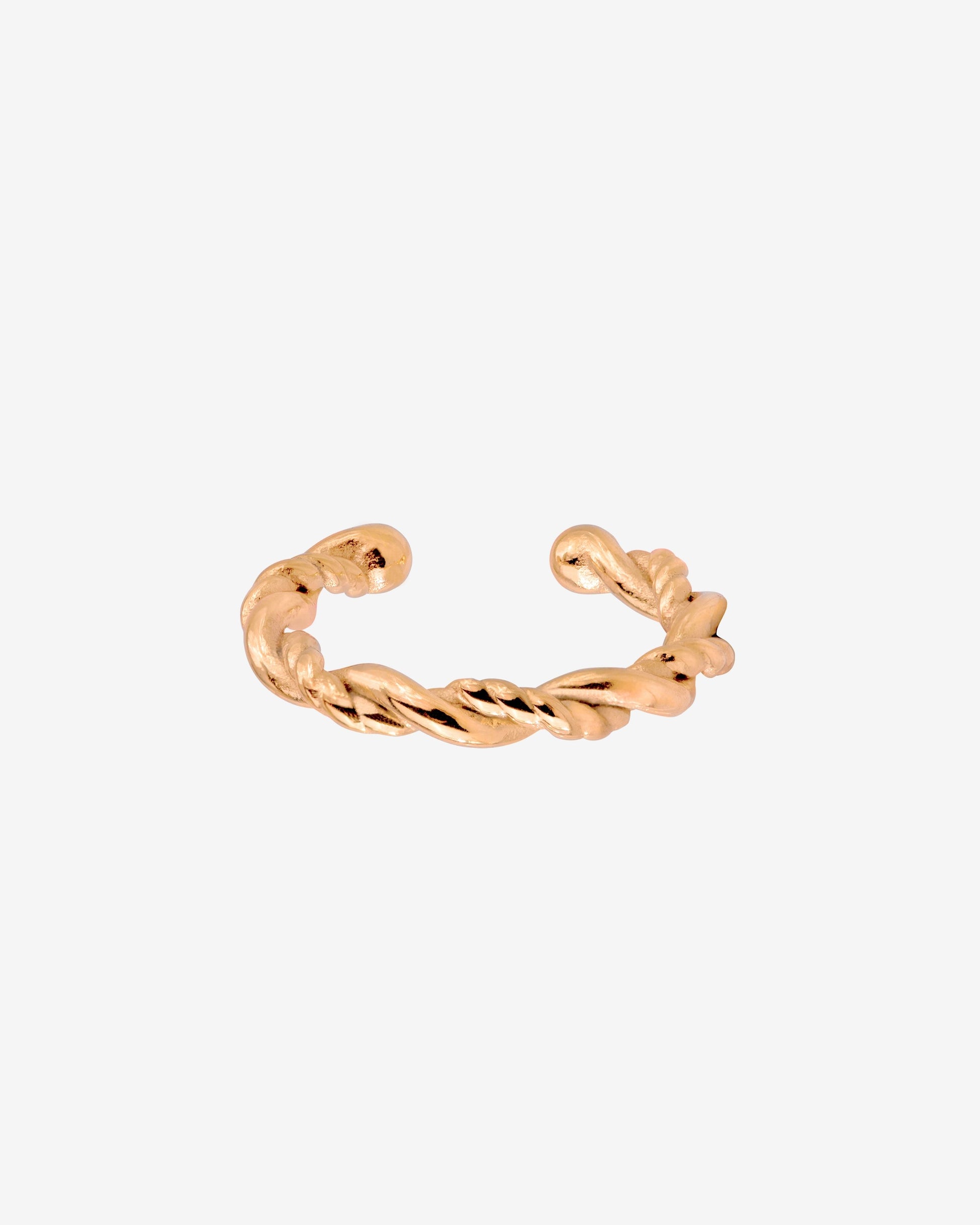 Curly Twist Ear Cuff Roségold