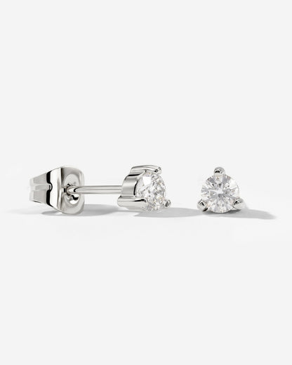 Glimmer Studs Silber
