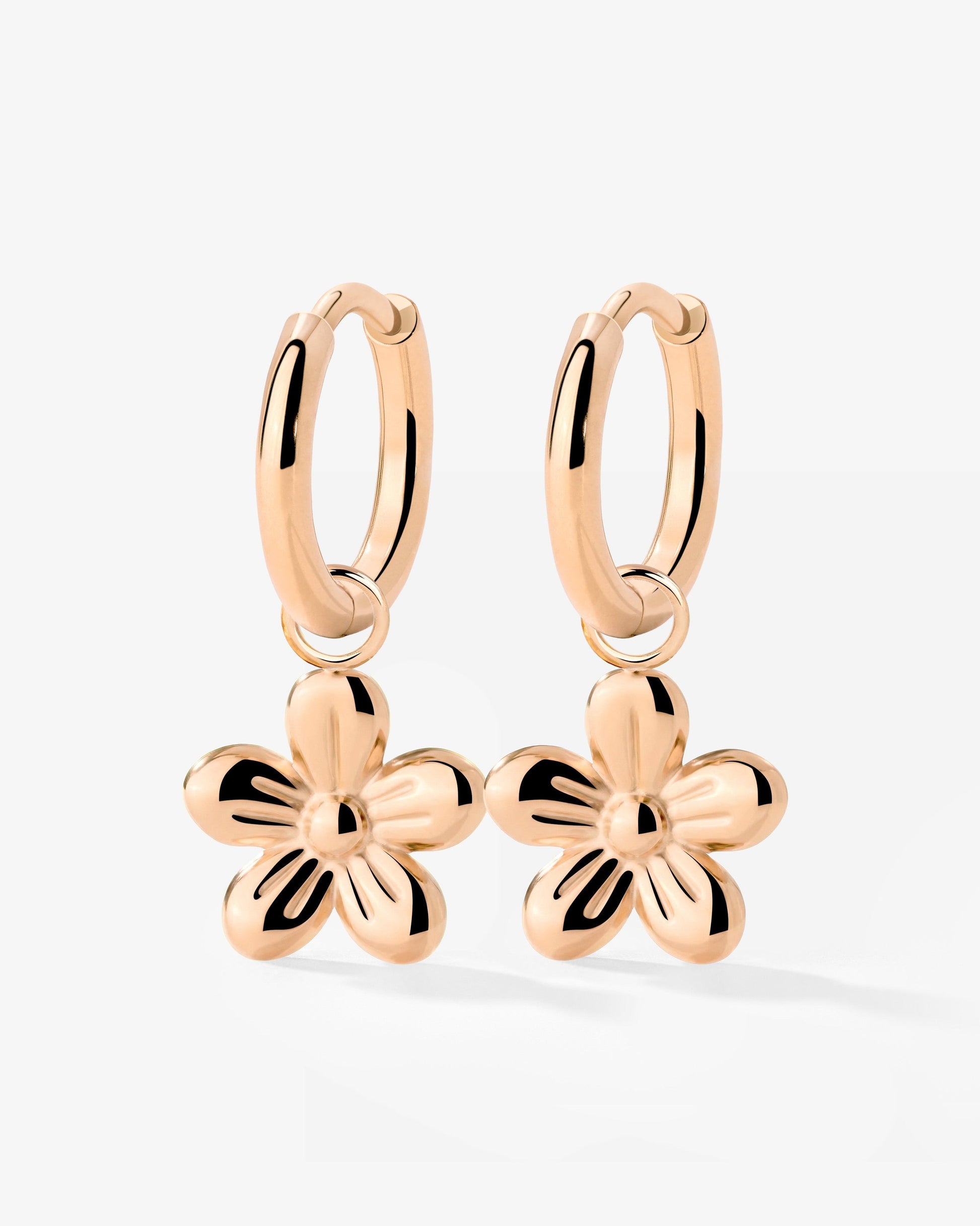 Blossom Hoop Set Small Roségold