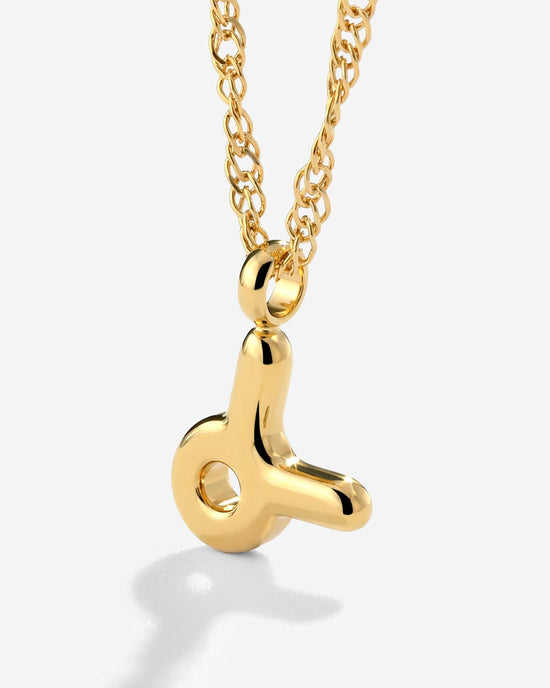 Taurus Bubble Necklace Gold