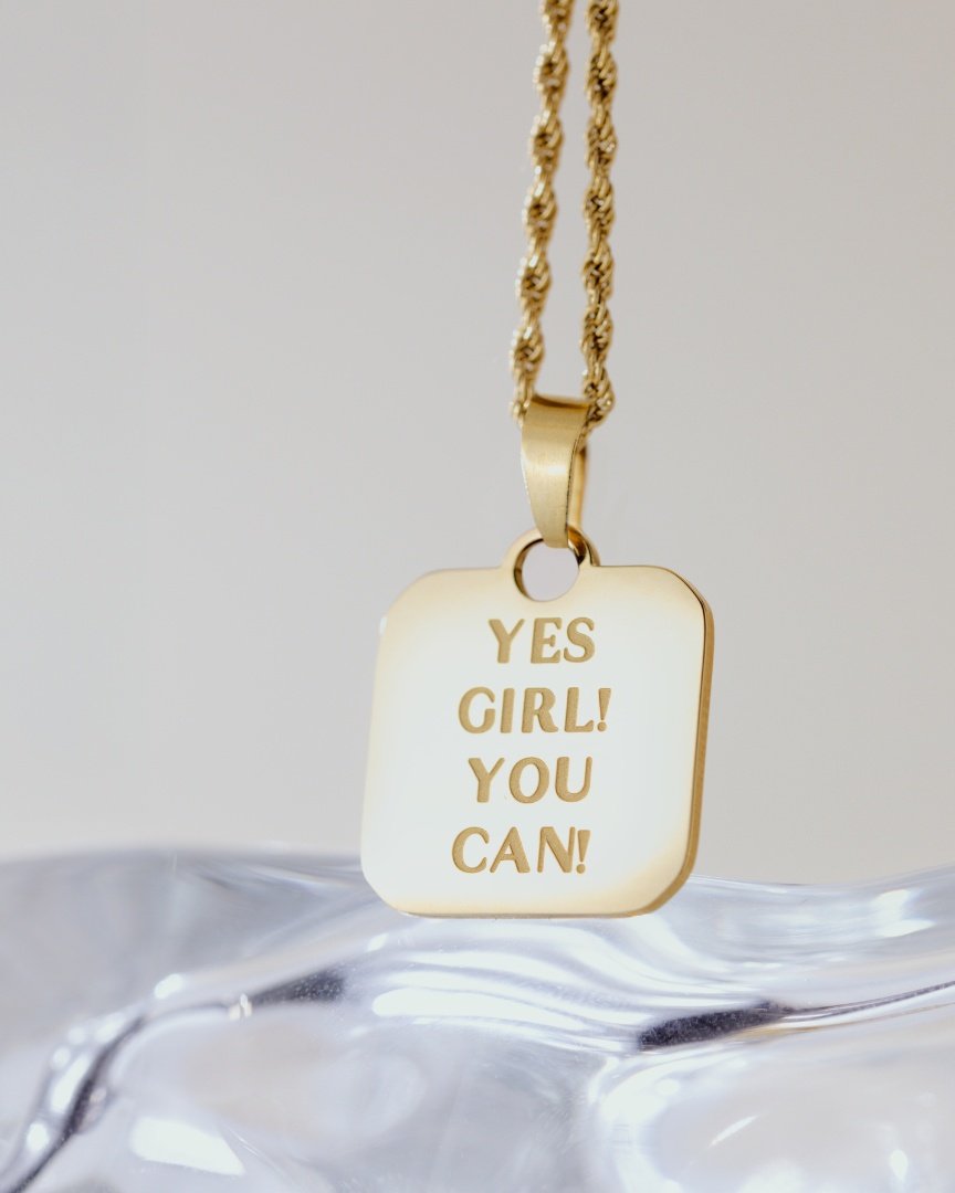 Yes girl! You can! Necklace Roségold