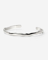 Flowing Bangle Silber