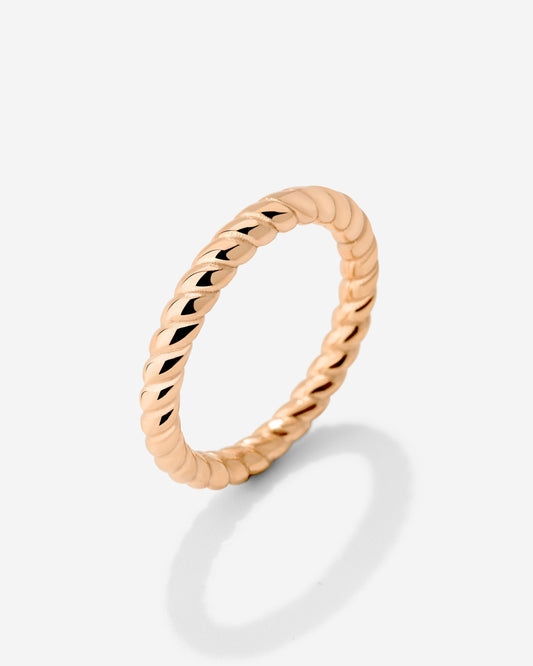 Endless Twist Ring Roségold