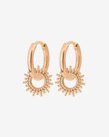 Sunny Hoop Set Small Roségold