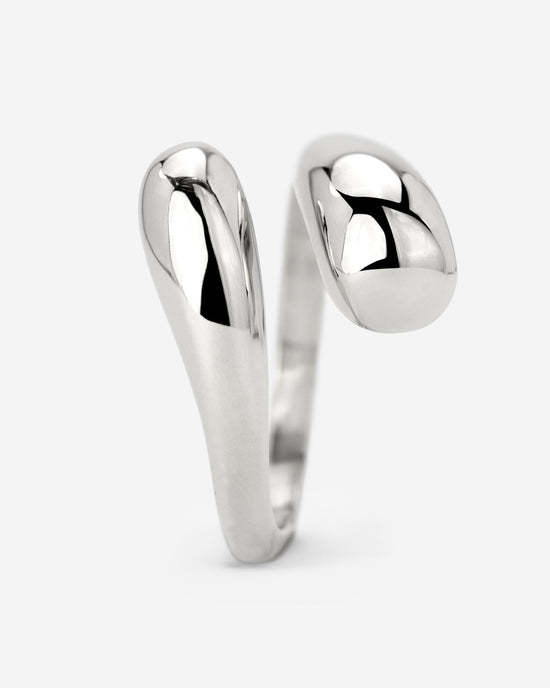 Gentle Embrace Ring Silber