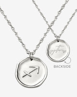 Zodiac Necklace – Sagittarius / Schütze Silber