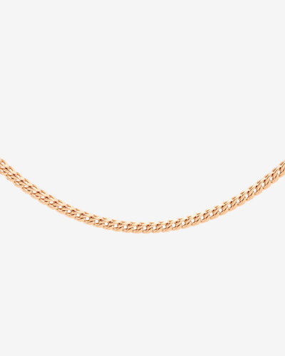 Spiga Chain Necklace Roségold