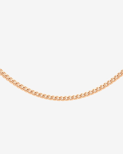 Spiga Chain Necklace Roségold