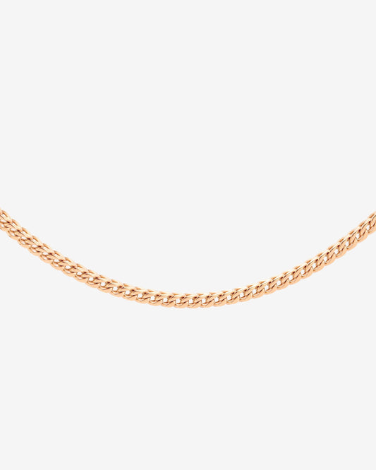 Spiga Chain Necklace Roségold