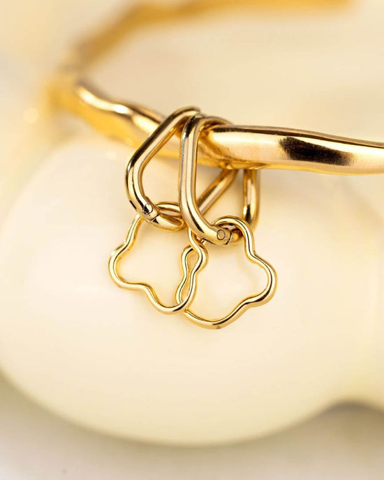Forming Fluids Oval Hoop Set Baby Silber