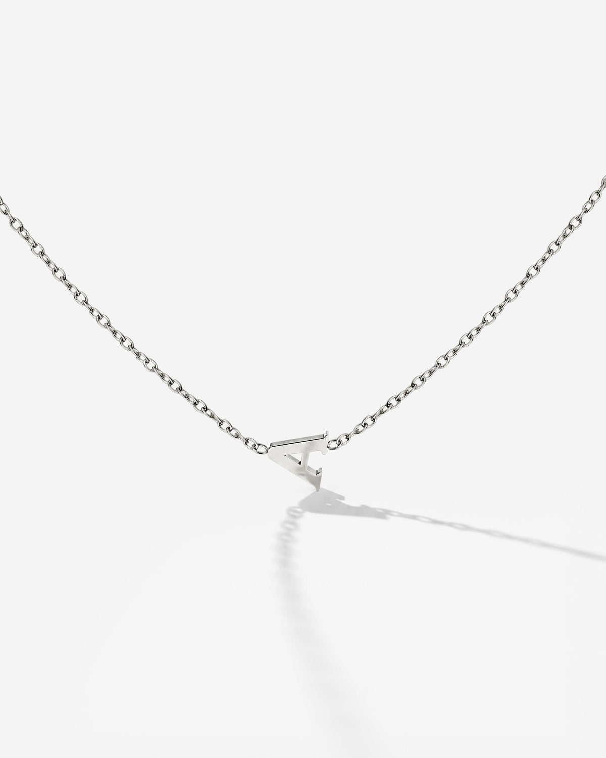 Tiny Letter Necklace