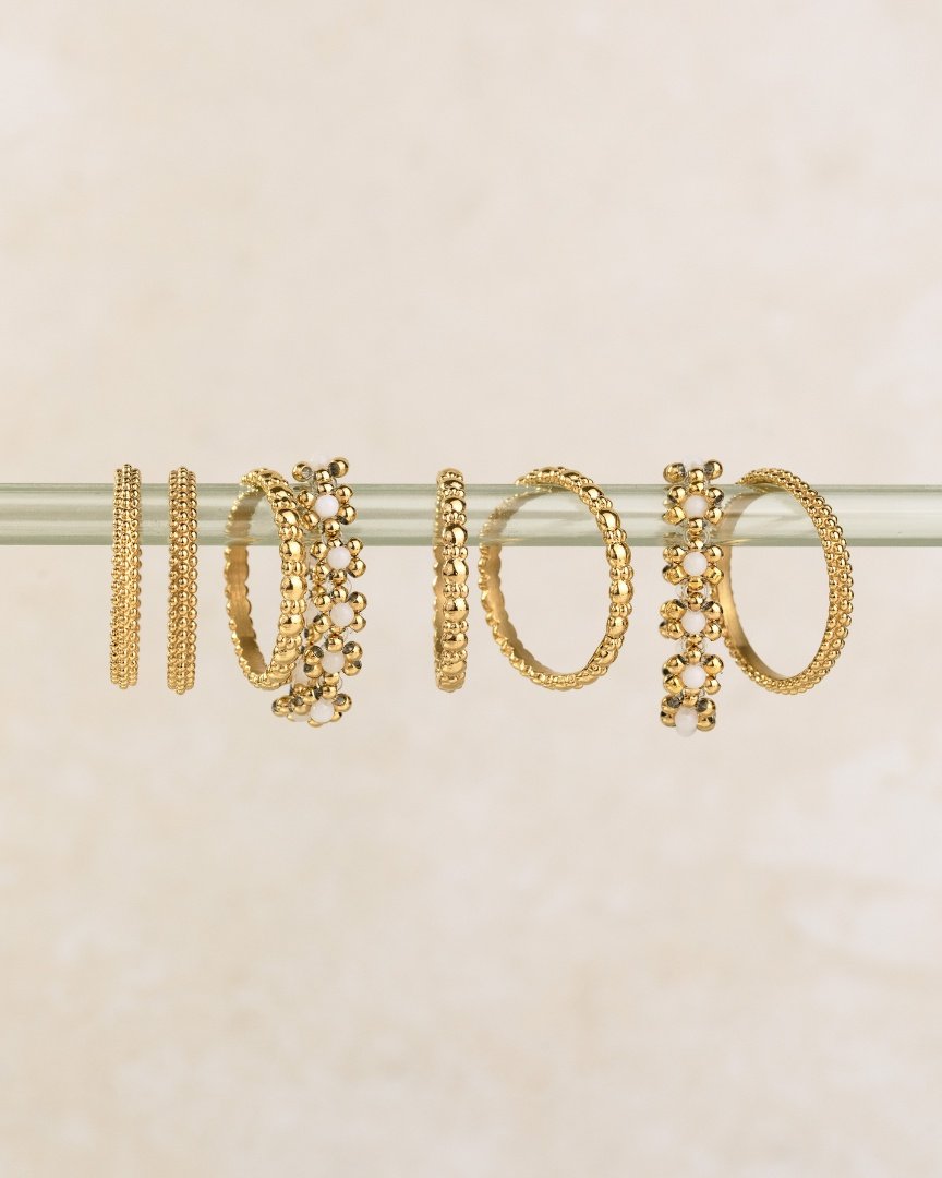 Flowery Ring Gold