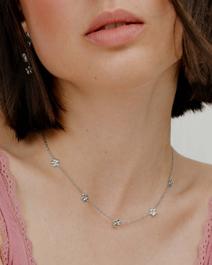 Meadow Choker Silber