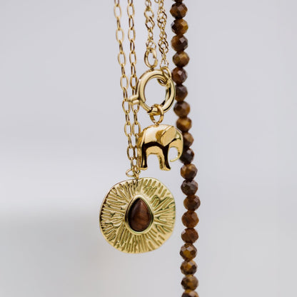 Terra Necklace Silber