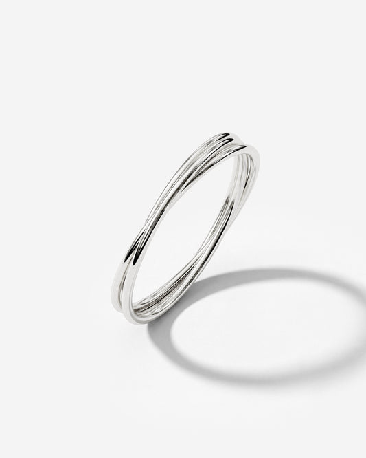Tiny Trio Ring Silber
