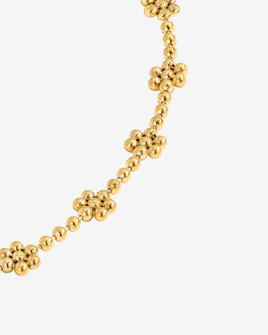 Blooming Choker Gold