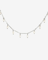 Annes Authentic Pearl Choker Silber