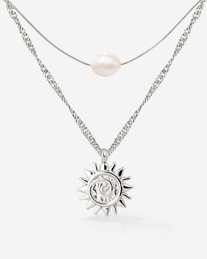 Sunny Pearls Bundle Silber