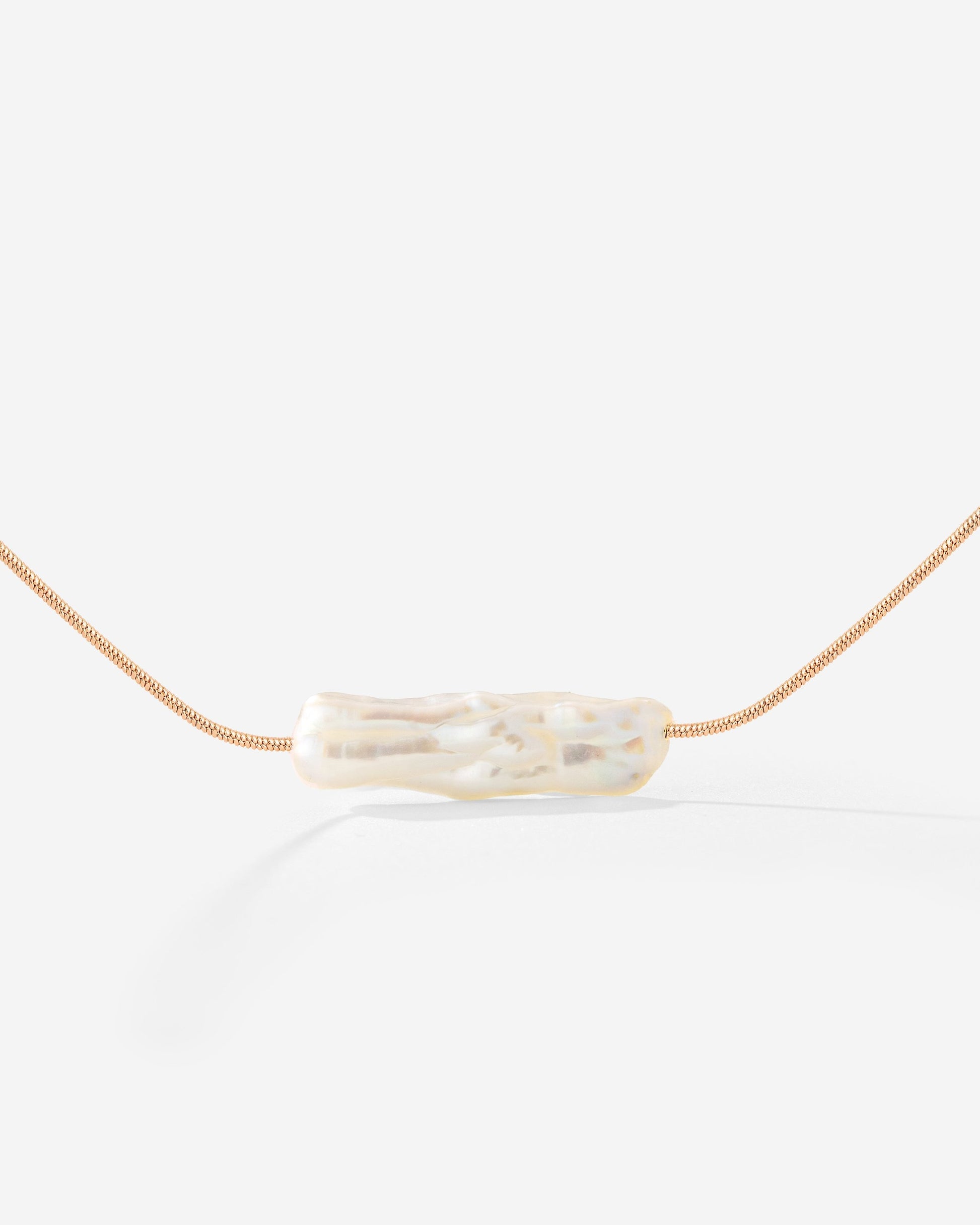 Luminous Pearl Choker Roségold