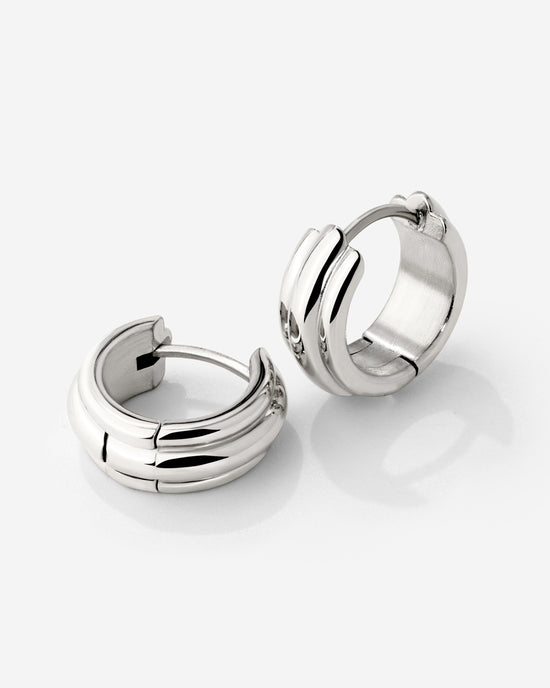 Halo Hoops Silber