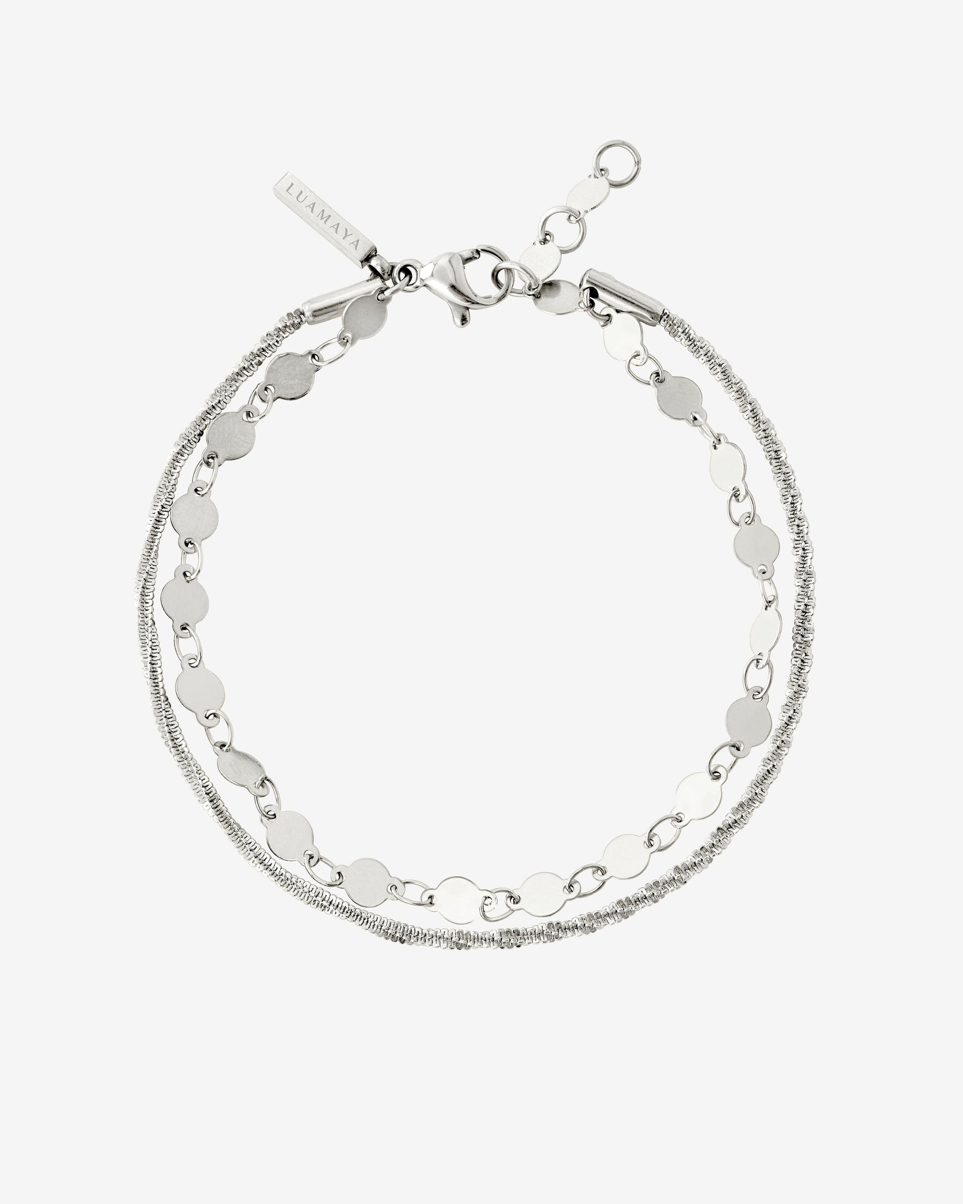 Timeless Ties Bracelet Silber