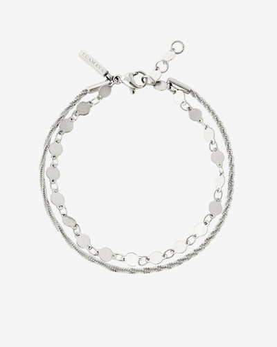 Timeless Ties Bracelet Silber