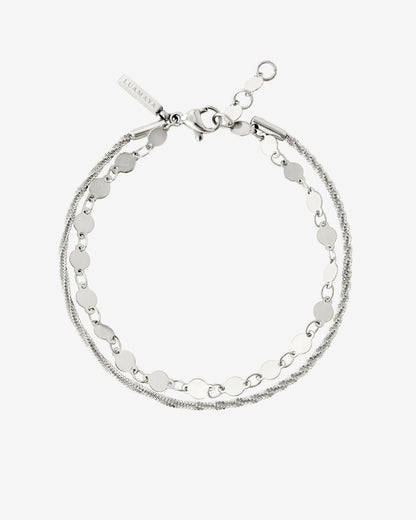 Timeless Ties Bracelet Silber