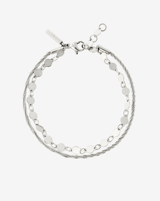 Timeless Ties Bracelet Silber