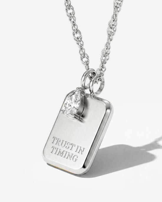 Shiny Trust in Timing Necklace