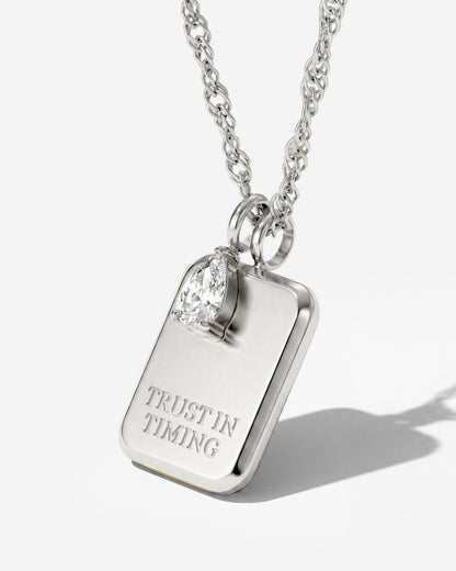 Shiny Trust in Timing Necklace