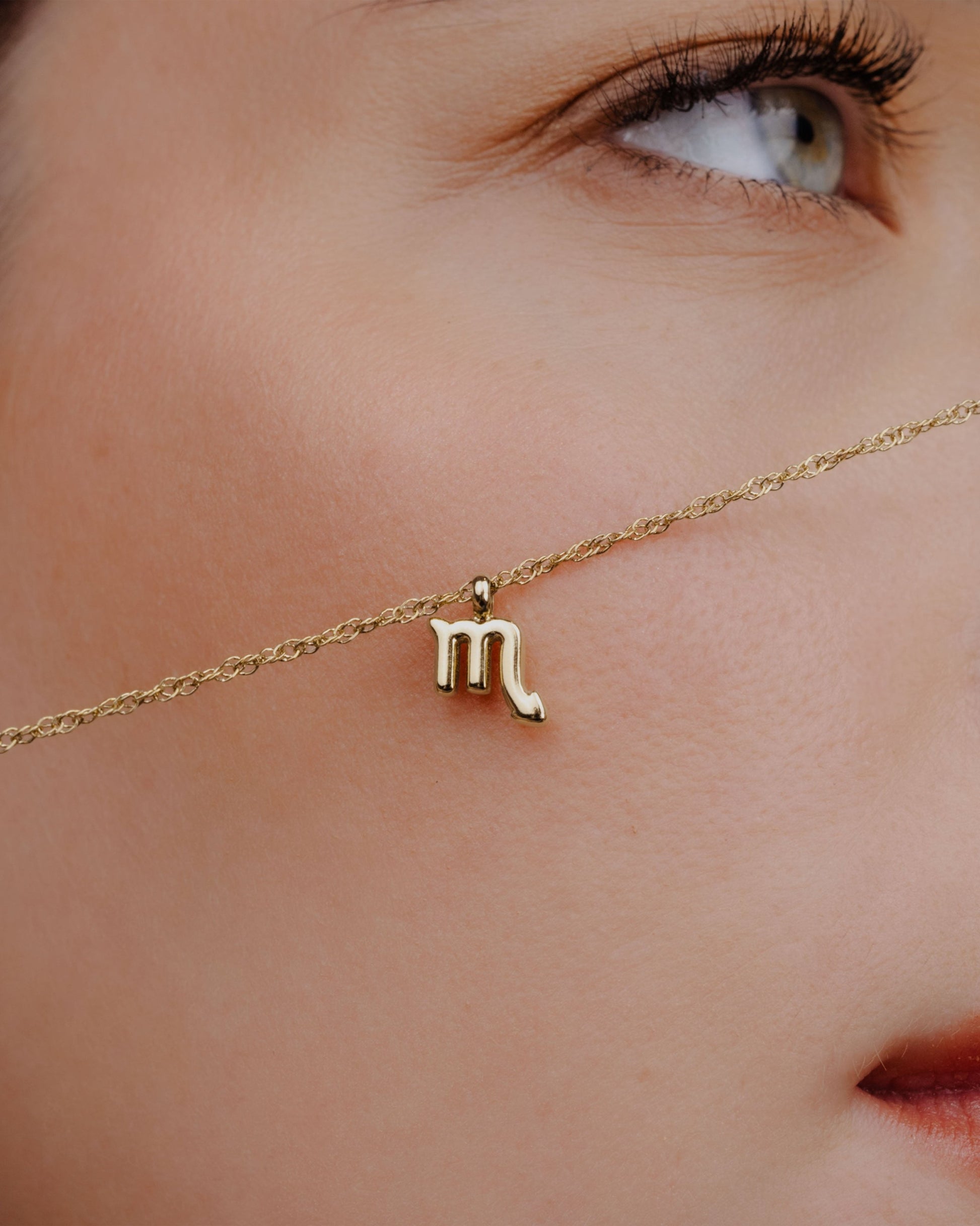 Scorpio Bubble Necklace Gold