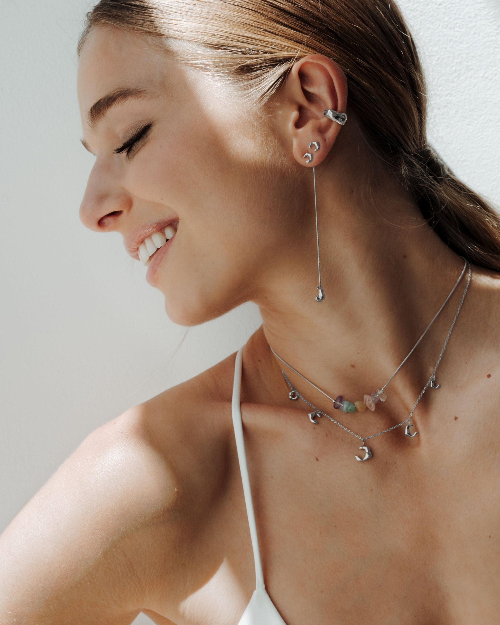Blissful Bea Earrings Silber