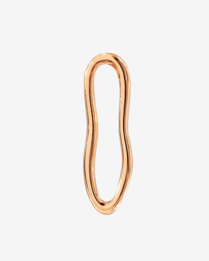 Blending Shapes Oval Hoop Set Baby Roségold