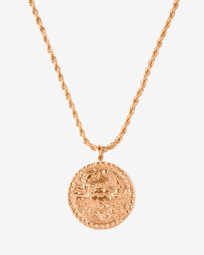 Zodiac Sign Necklace Roségold