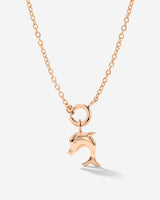 Dolphin Classic Chain Necklace Set Roségold