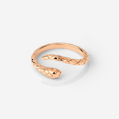 Vipers Ring Roségold