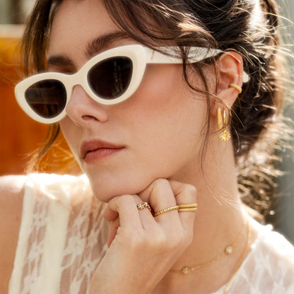Dotted Ring Gold