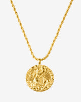 Zodiac Sign Necklace Gold