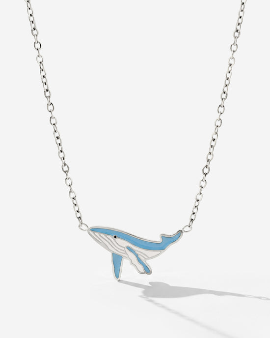 Blue Whale Necklace