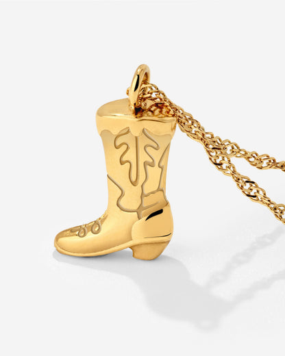 Howdy Necklace Gold