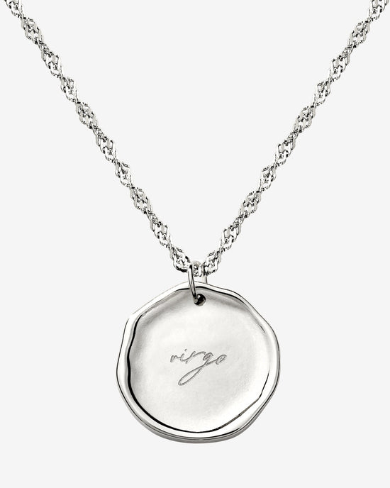 Zodiac Necklace Silber